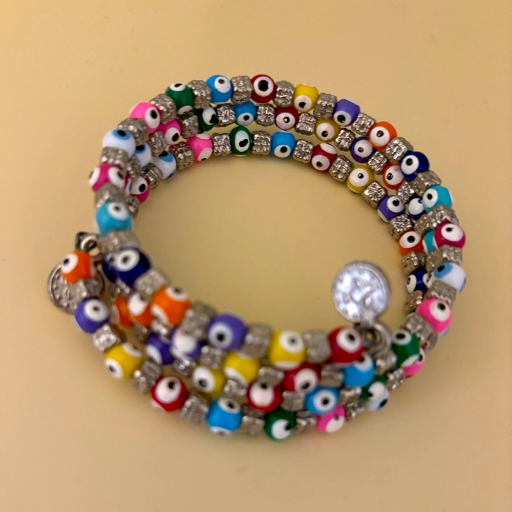 Sparkling Hot Pink Crystals Silver Bracelet Wide Bangle Fancy Sparkling Jewelry